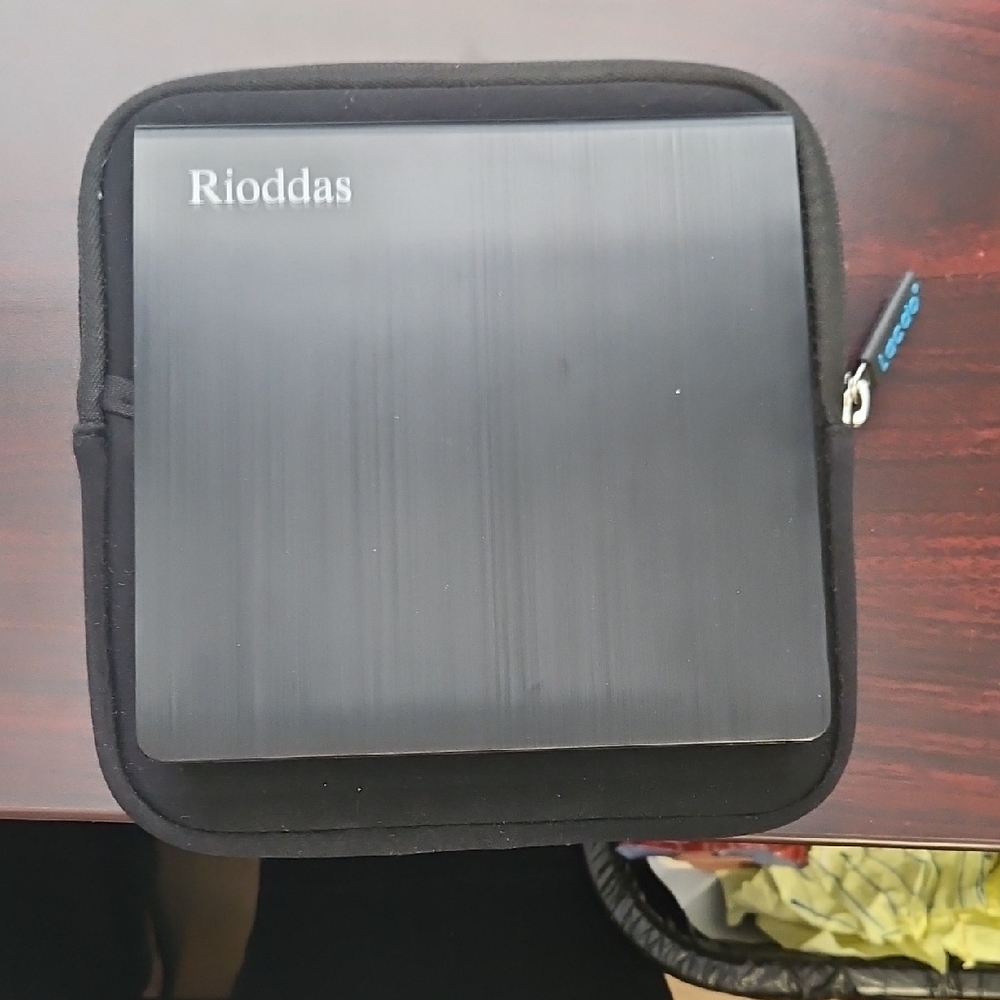 Portable Drive With Black Case